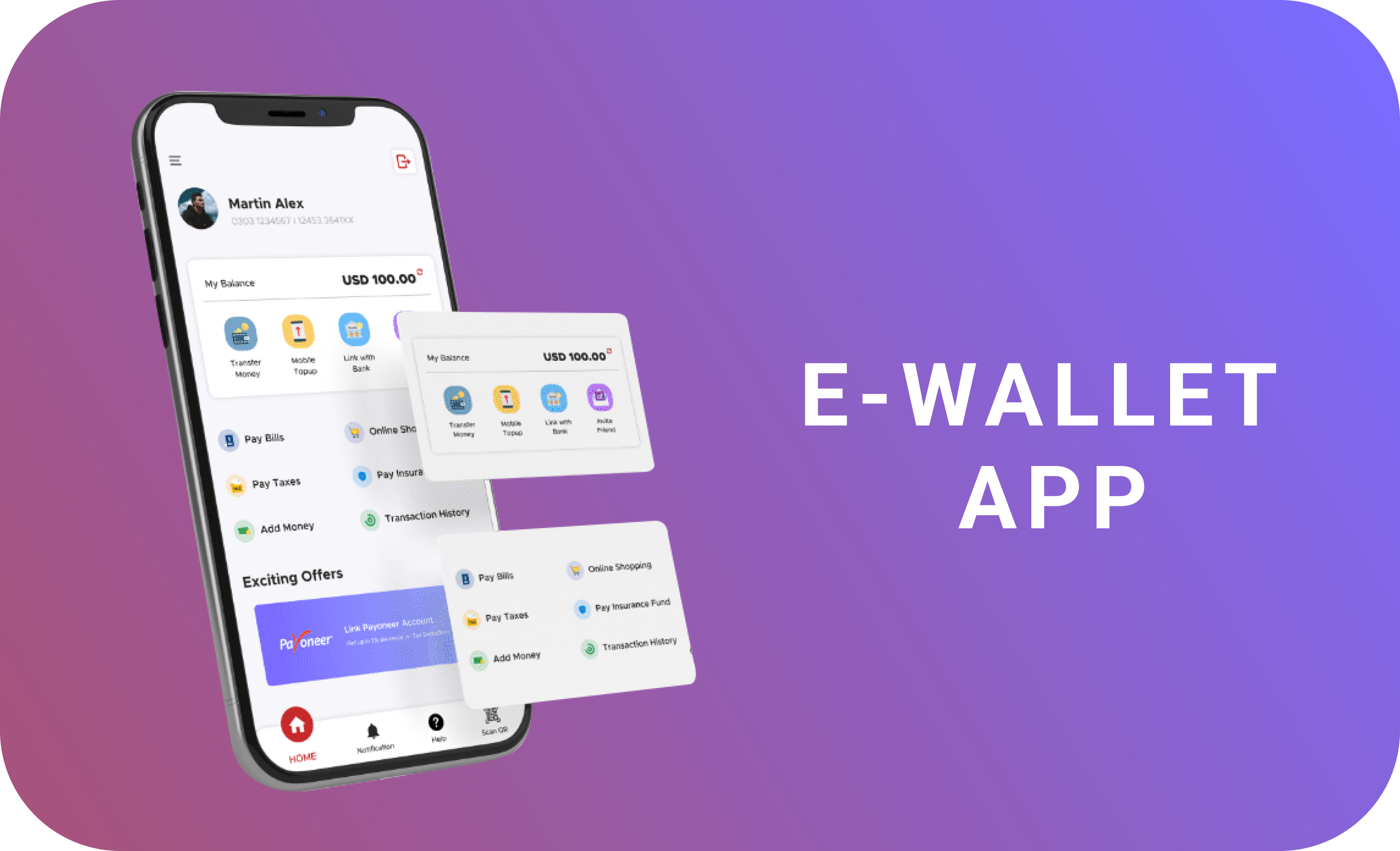  Smart solution for e-wallet app